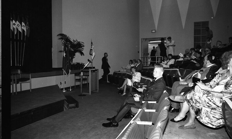 1991 ROTC Ceremony, Audience 04