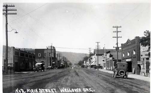 1920+/- Wallowa, Main Street 2