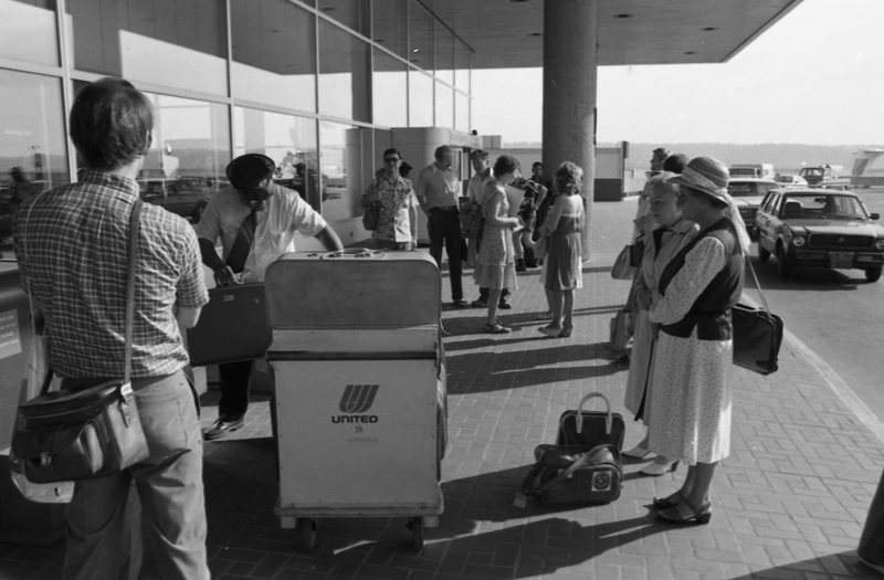 1982 Micronesian Trip, Portland Airport 03