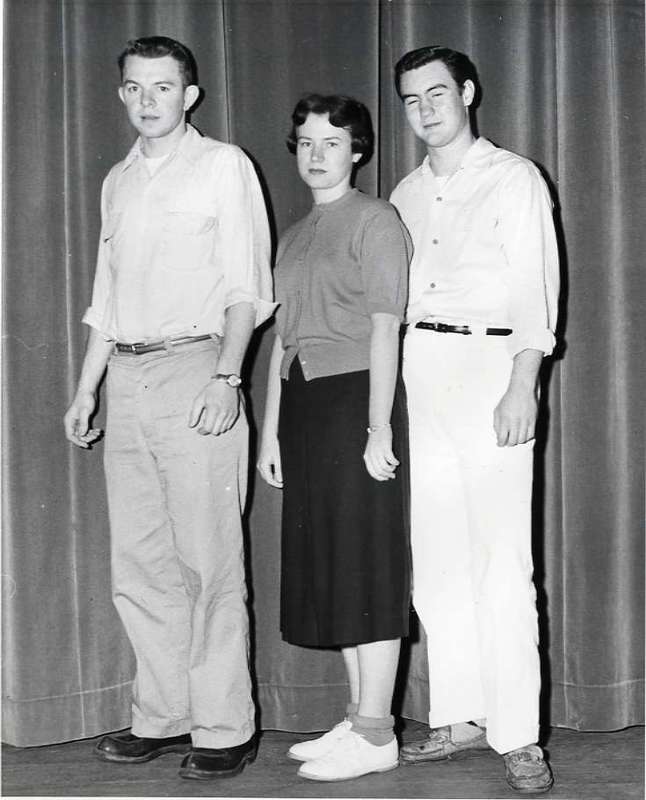 1954-55 Officers, Freshman Class