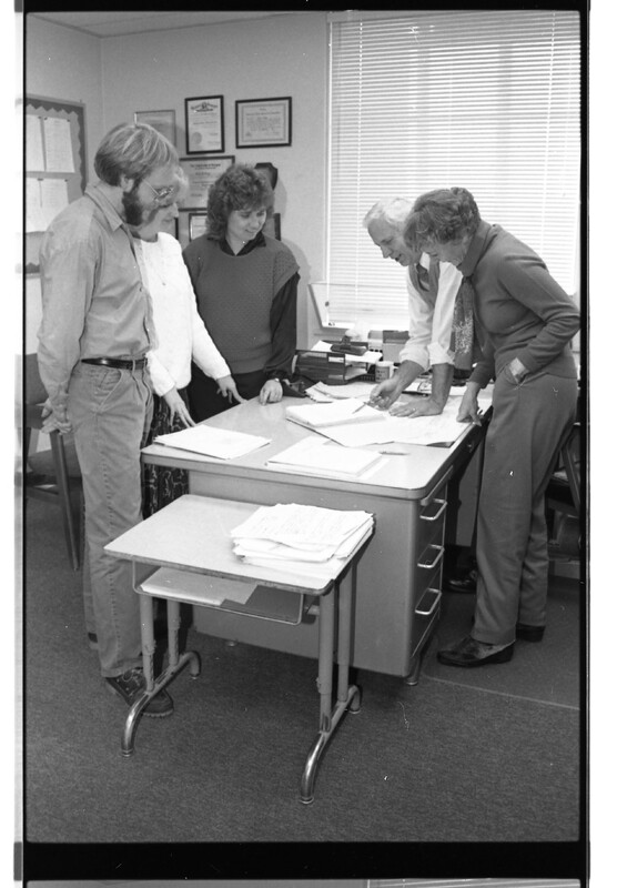 1989 Ackerman Elementary School, Office Employees 05