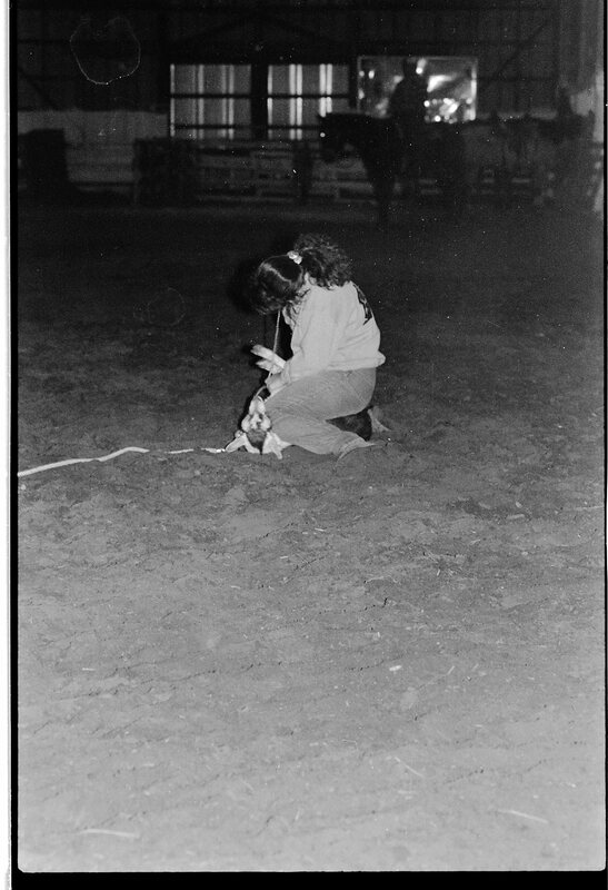 1991 Rodeo, Roping Practice 10