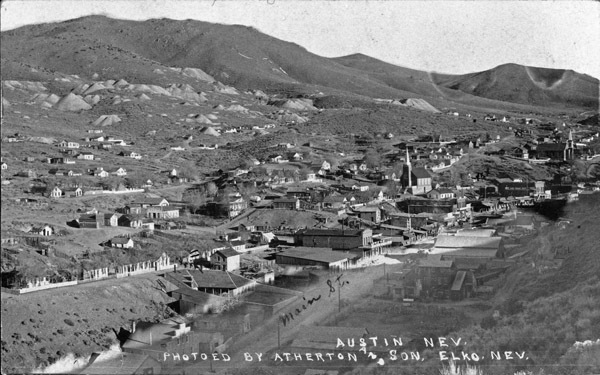 Nevada, Austin Elevated View
