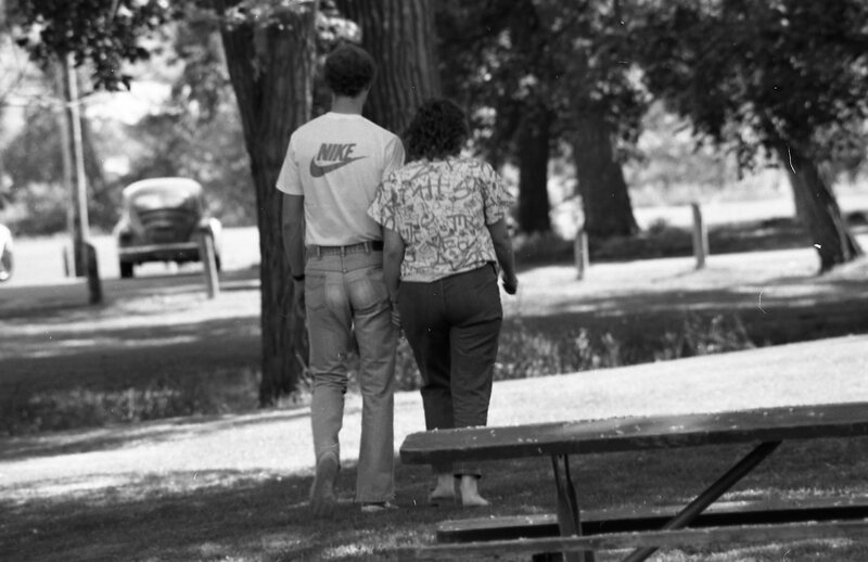 1985 Employees, Picnic at Riverside Park 14