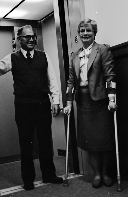 1986 New Elevator at Inlow Hall 04