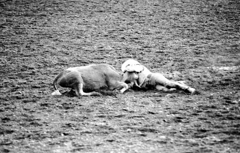 1978 Rodeo, Bulldogging 05