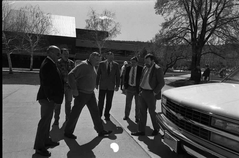 1991 Mobile Laboratory, Ribbon Cutting 05