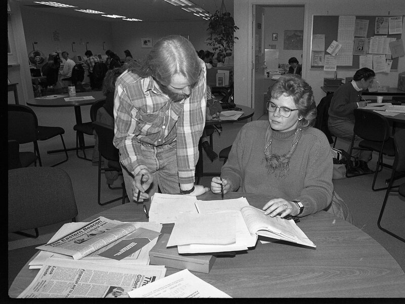 1991 Students, Learning Center 10