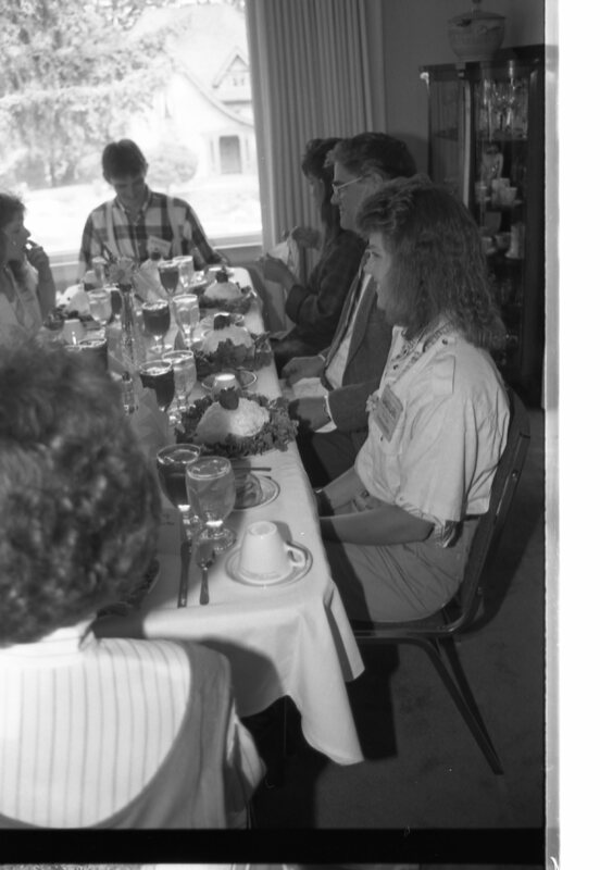 1989 President David Gilbert's House Dinner 03