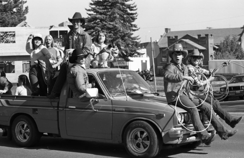 1981 Homecoming Parade, Rodeo Club 01