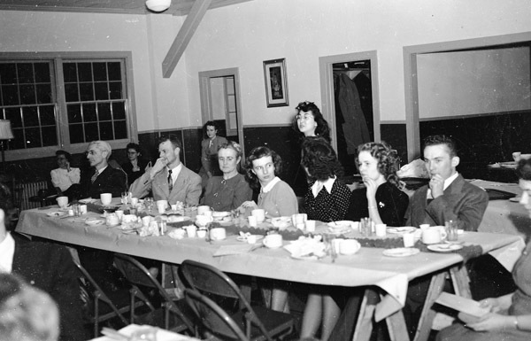 1947-48 Students, Dinner Party