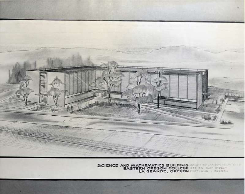 1965 Drawing, Badgley Hall