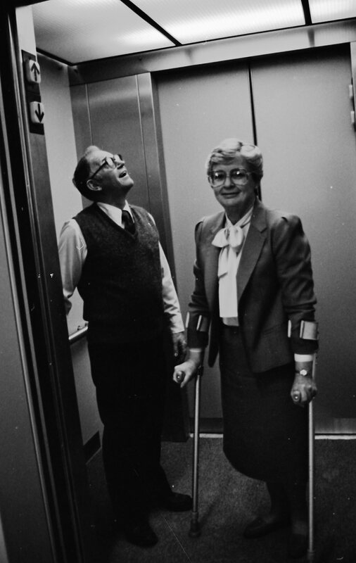 1986 New Elevator at Inlow Hall 05