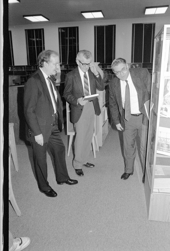 1991 Jack Evans, "Powerful Rockey" Book Signing Display 02