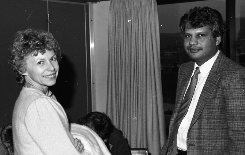 1984 Guests Meeting with Faculty 04