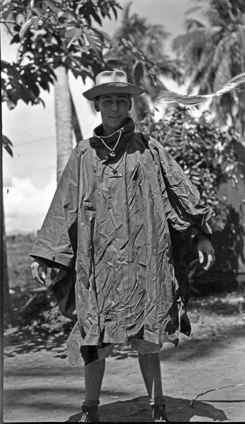 Van Reimer in Rain Poncho 2
