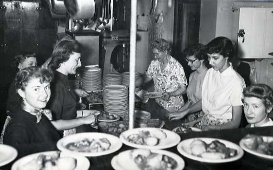 1953-54 Residence Life, Kitchen