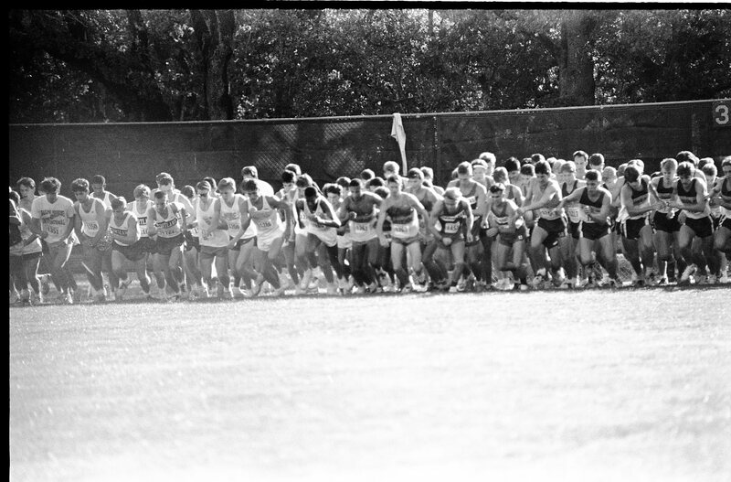 1991 Cross Country Willamette Invitational at Treasure Valley, Start Line 02