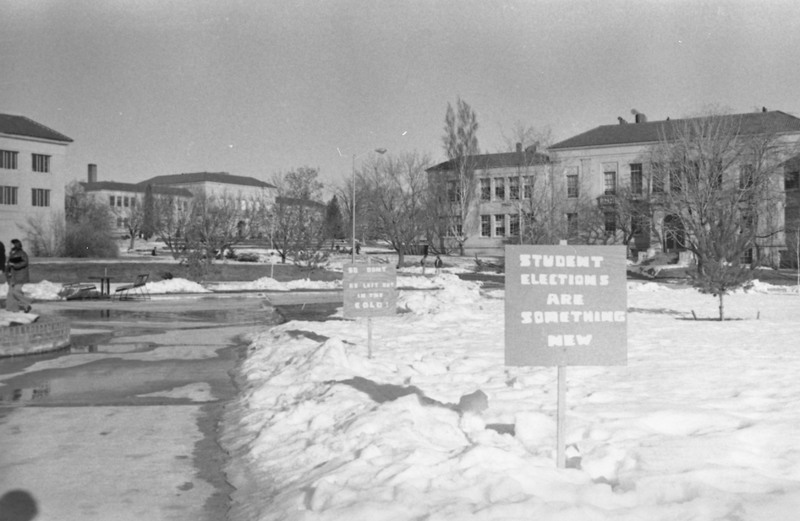 1976 Campus in Winter