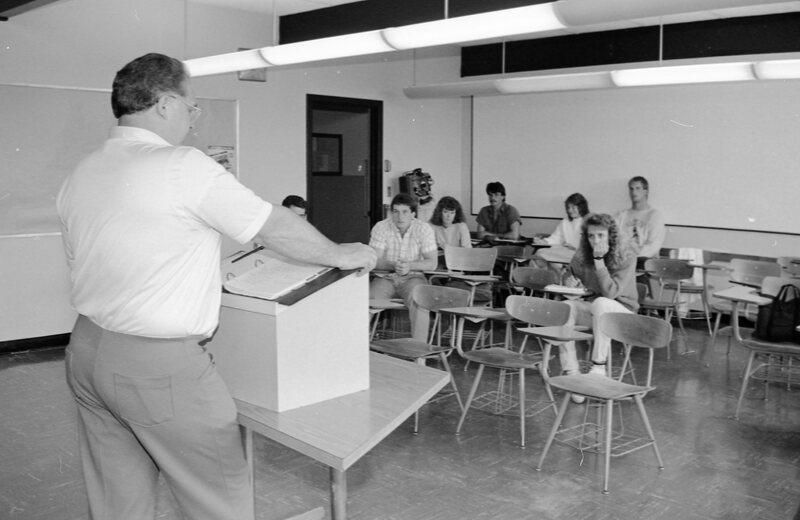 1988 Classroom, Lecture, Orson Christensen 06