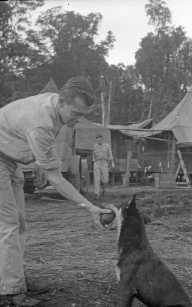 Bob Casey with Dog 1