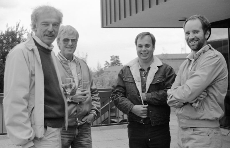 1986 Employees, September Party 01