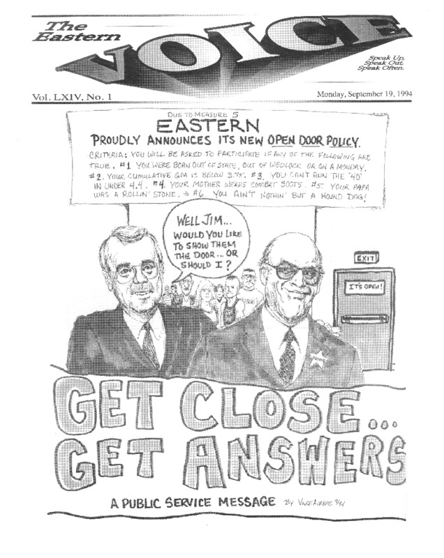 1994-95 The Eastern Voice