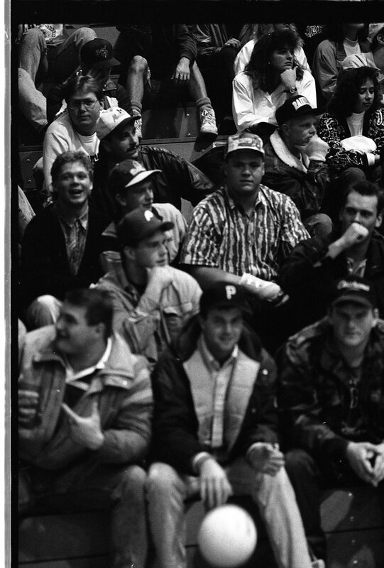 1991 Volleyball Fans, Northwest Nazarene College at EOSC 06