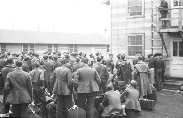 Ft. Lewis, Draftees Arrive 6