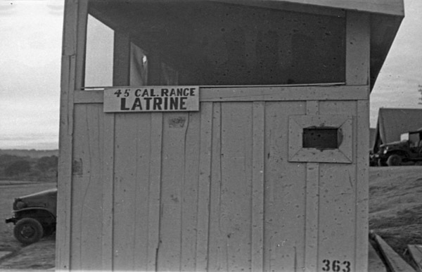 Fort Ord, Firing Range Latrine