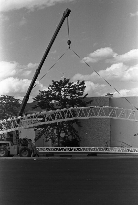 1988 Campus, Tennis Courts Construction 09