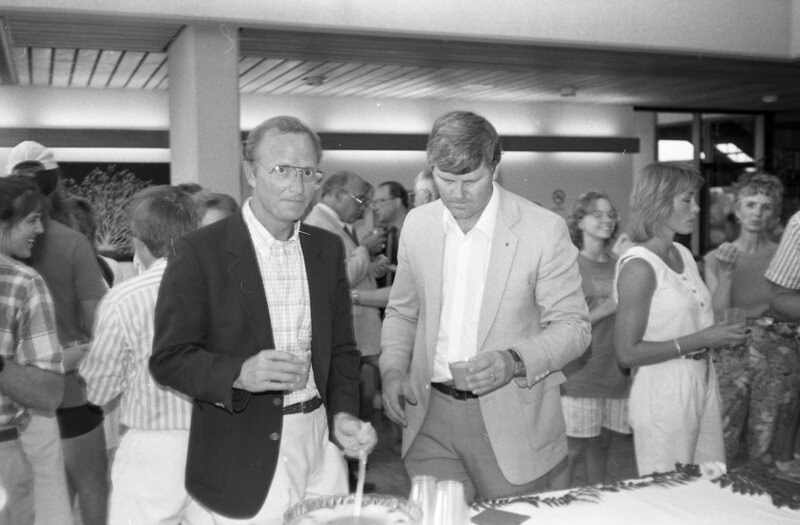 1988 Loso Hall, Groundbreaking Ceremony, Reception 04