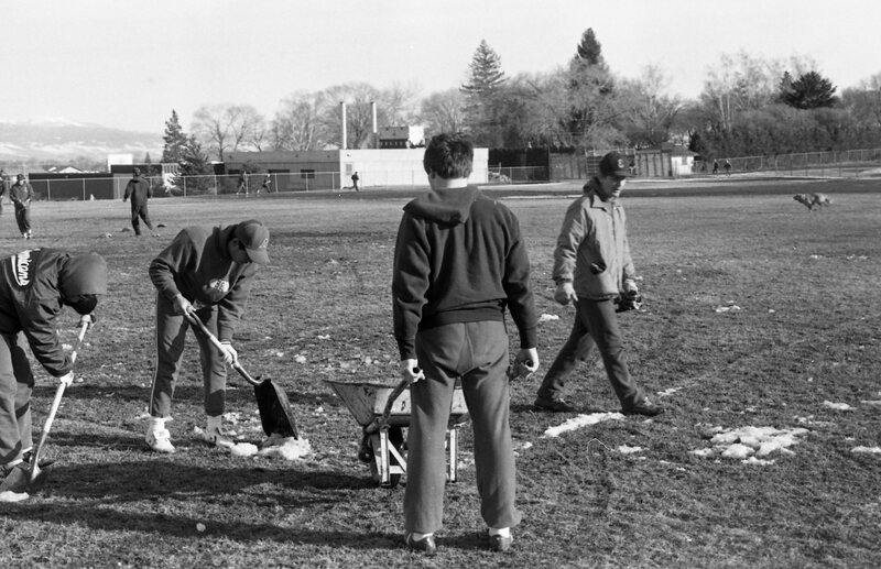 1984 Baseball Field, Cleaning 05