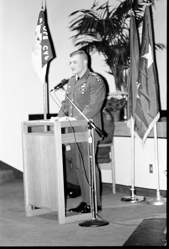1991 ROTC Ceremony, Speaker 06