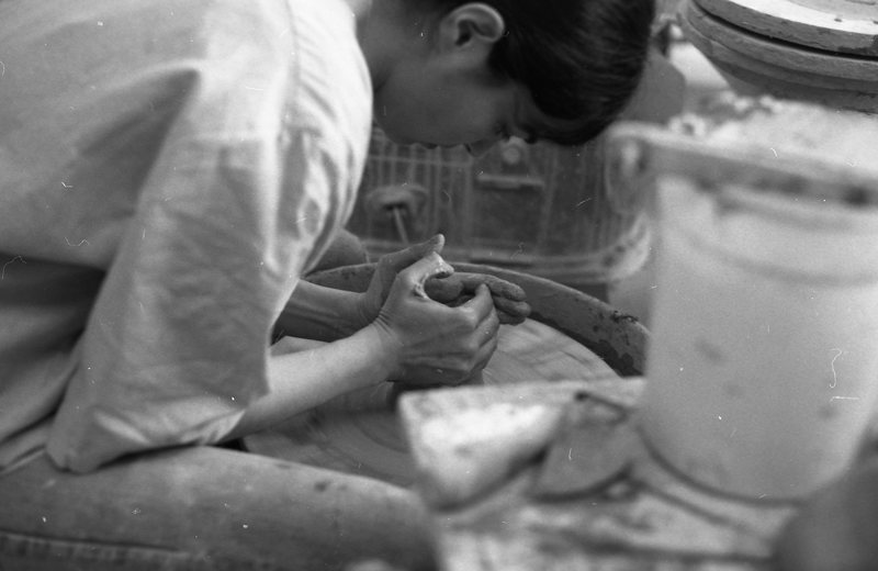 1980 Art, Pottery Wheel 04