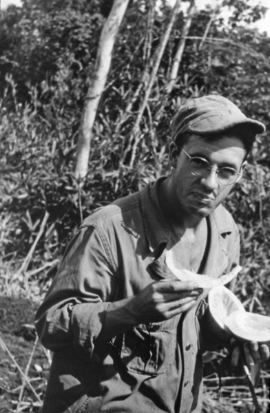 Fred Hill Eating Papaya