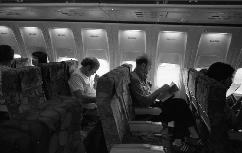 1982 Micronesian Trip, Plane 01