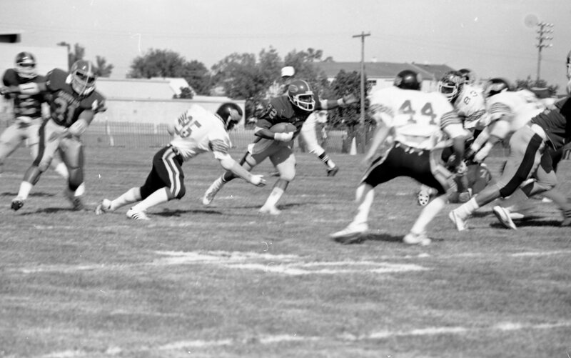1982 Football, EOSC vs. Whitworth, September 22nd 28