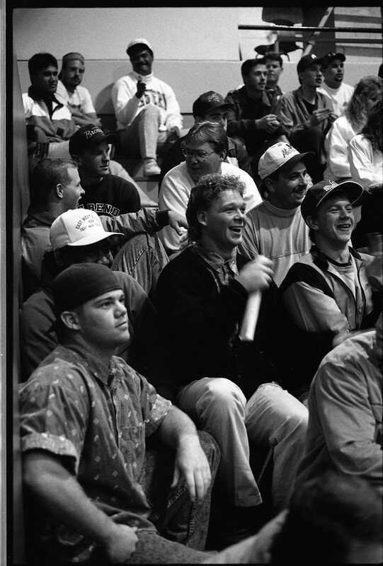 1991 Volleyball Fans, Northwest Nazarene College at EOSC 05