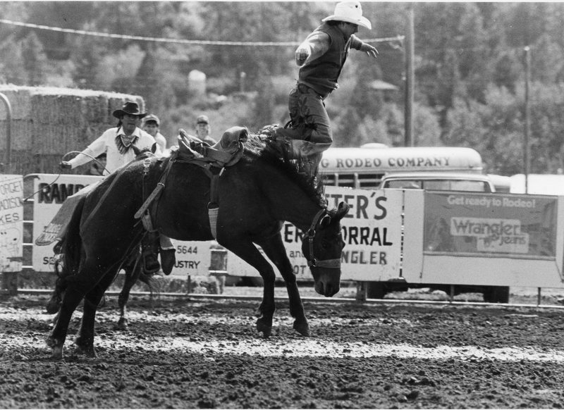 80's Rodeo, Bronco Riding 3-6