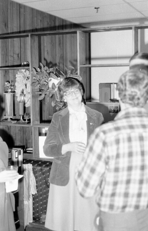 1983 President Gilbert's Office Christmas Party 09