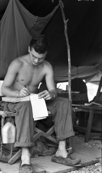 Allan Countryman Writing Letter 1