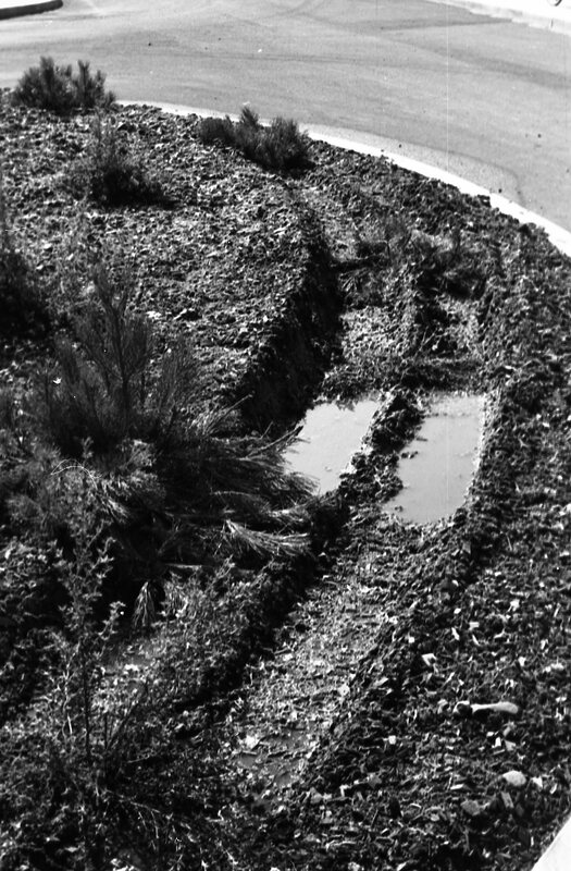 1974 Traffic Circle Damage 05