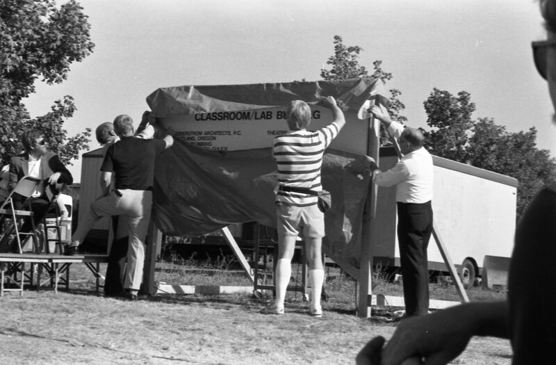 1988 Loso Hall, Groundbreaking Ceremony, Sign 06