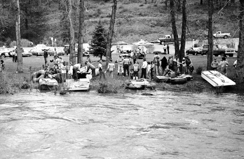 1983 Raft Race Start 14