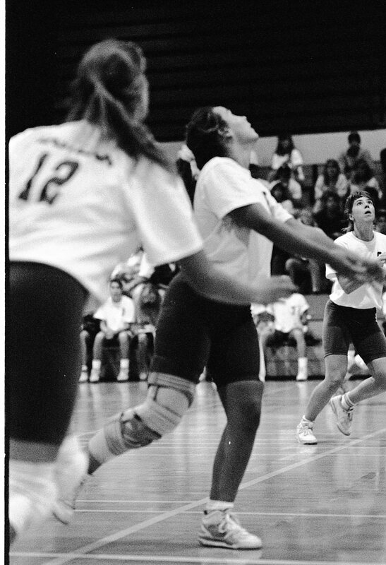 1991 Volleyball Action, Lewis &amp; Clark at EOSC 21