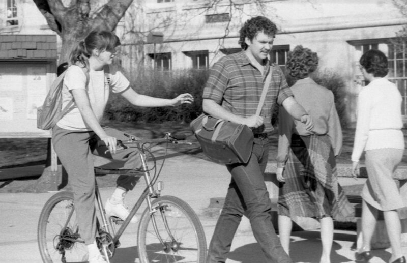 1986 Students, Outdoors in March 25