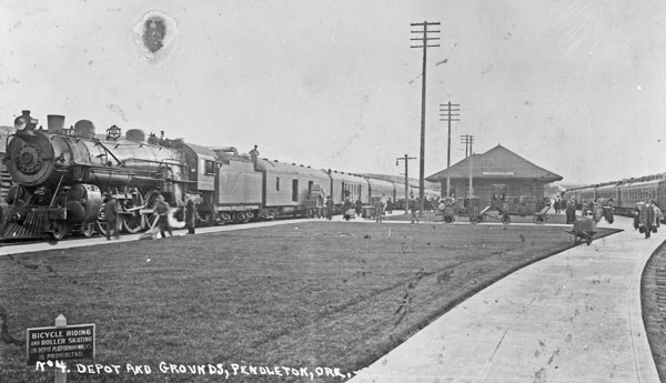 Pendleton, Train Depot