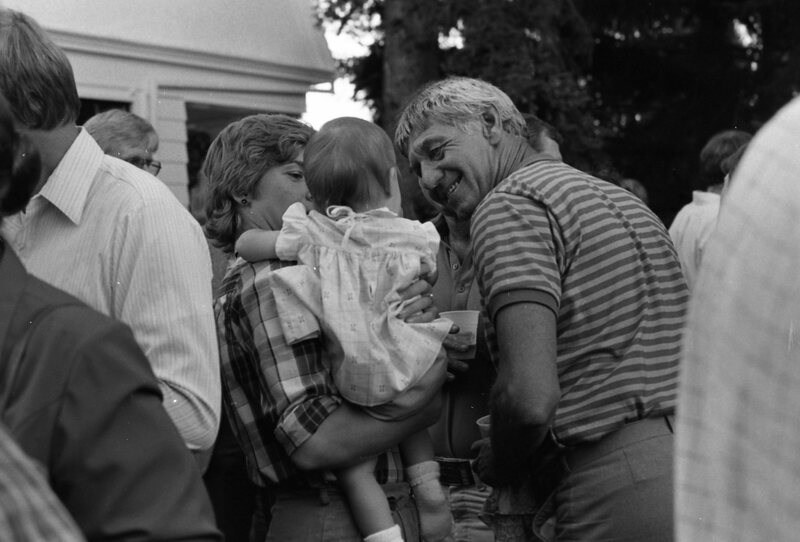 1984 School Begins, Faculty & Staff Reception at President Gilbert's House 13