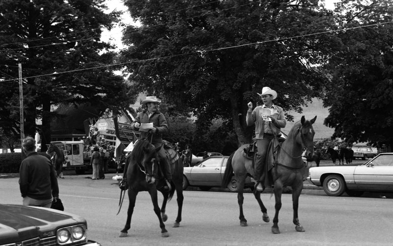 1981 Eastern Oregon Livestock Parade, Horses &amp; Riders 04